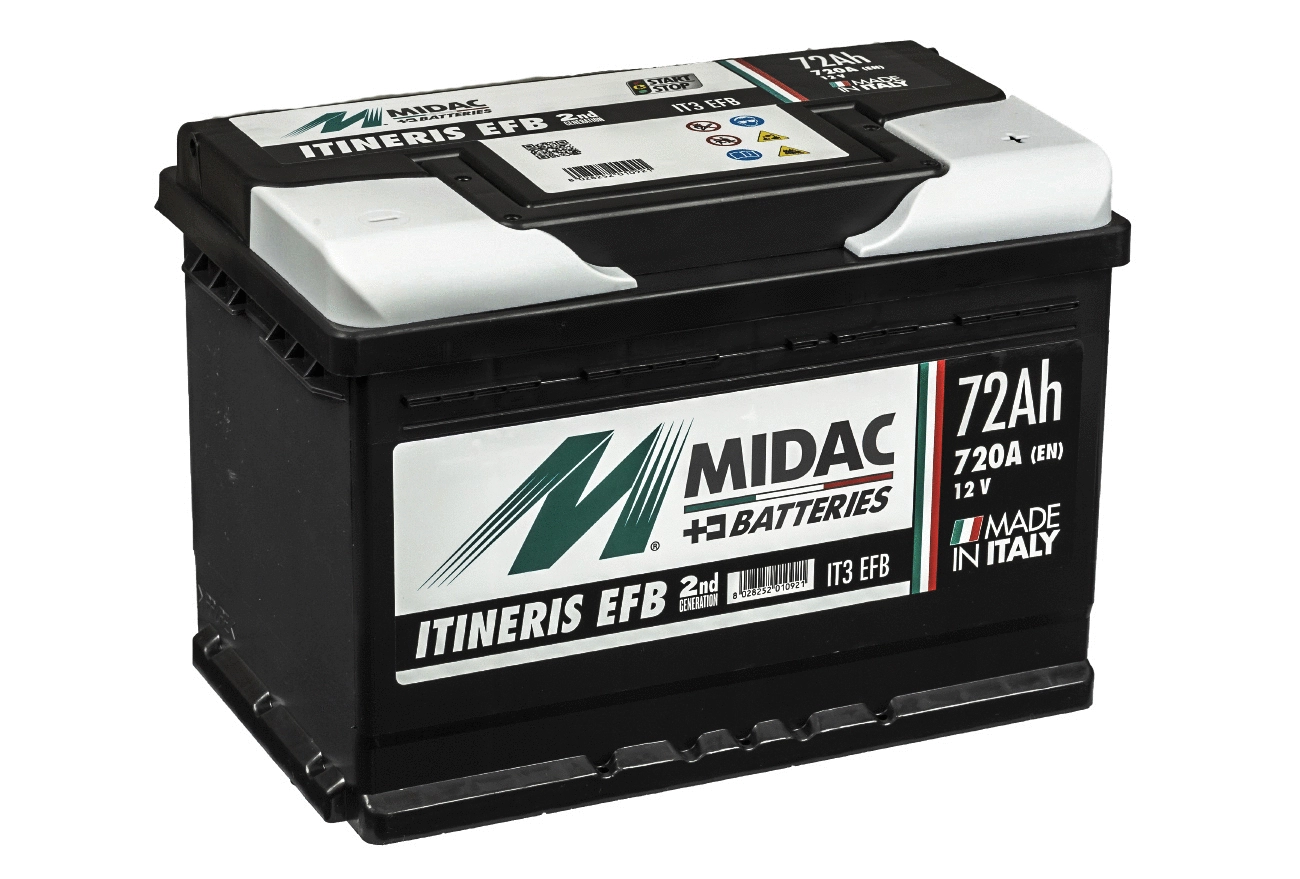 Batterie de démarrage MIDAC S.p.A. IT3 EFB