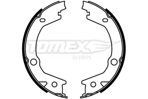Jeu de mâchoires de frein TOMEX Brakes TX 22-68