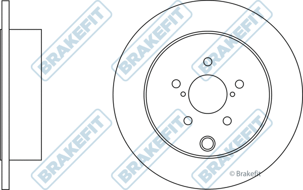Disque de frein APEC SDK6770