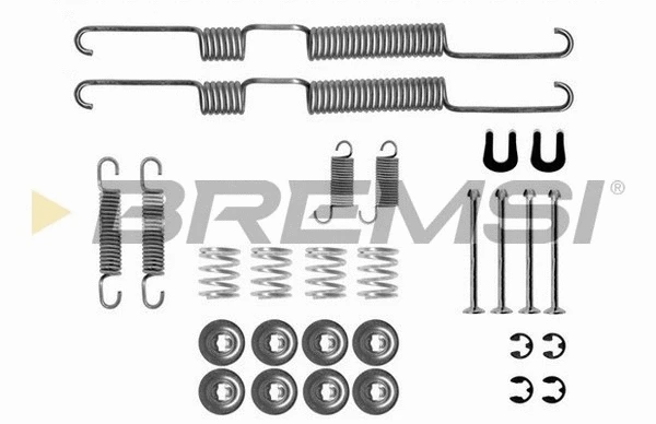 Kit d'accessoires, mâchoire de frein BREMSI SK0730