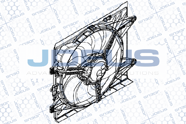 Ventilateur, refroidissement du moteur JDEUS EV8B0500