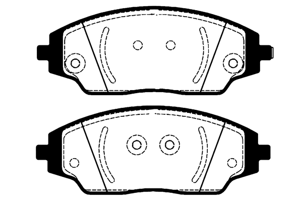 Kit de plaquettes de frein, frein à disque RAICAM RA.1079.0