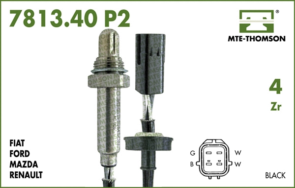 Sonde lambda MTE-THOMSON 7813.40.057P2