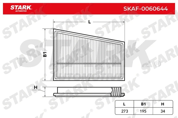 Filtre à air Stark SKAF-0060644