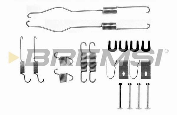 Kit d'accessoires, mâchoire de frein BREMSI SK0694