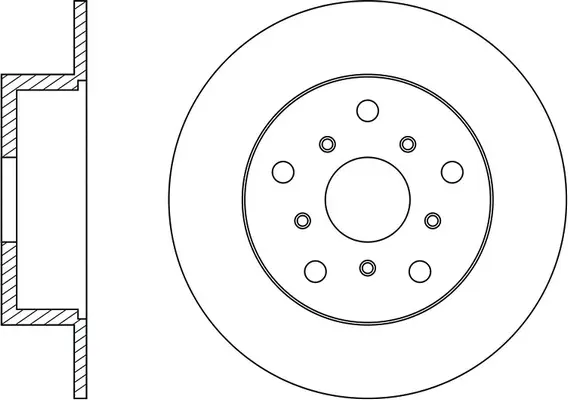 Disque de frein FIT FR0590