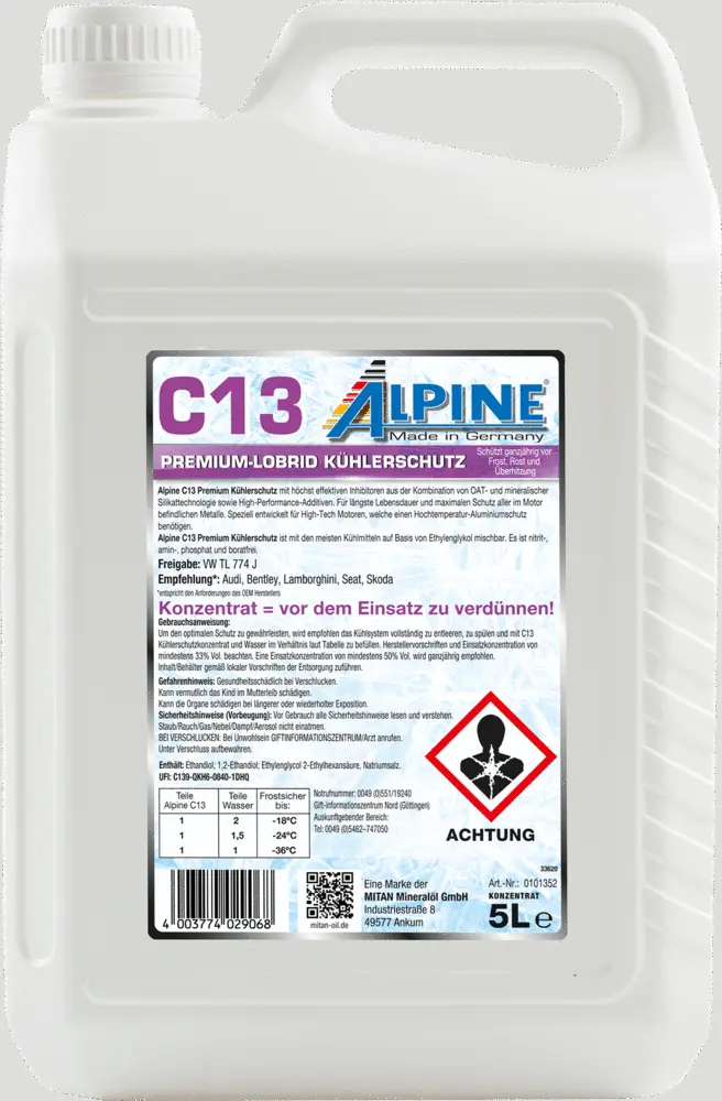 Antigel ALPINE 0101352