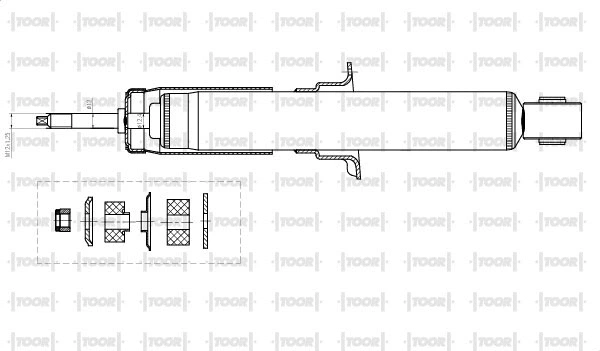 Amortisseur TOOR SG12640