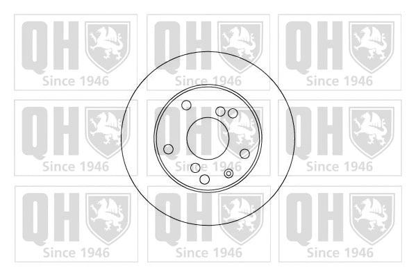 Disque de frein QUINTON HAZELL BDC5007