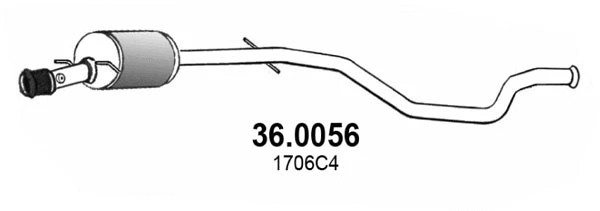 Catalyseur ASSO 36.0056