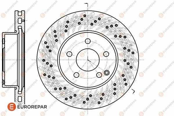 Disque de frein EUROREPAR 1622812880