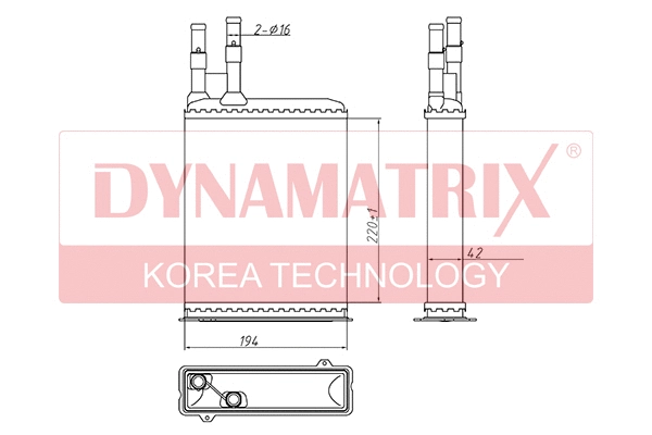 Système de chauffage DYNAMATRIX DR73984