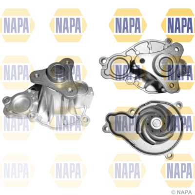 Pompe à eau, refroidissement du moteur NAPA NWP1124