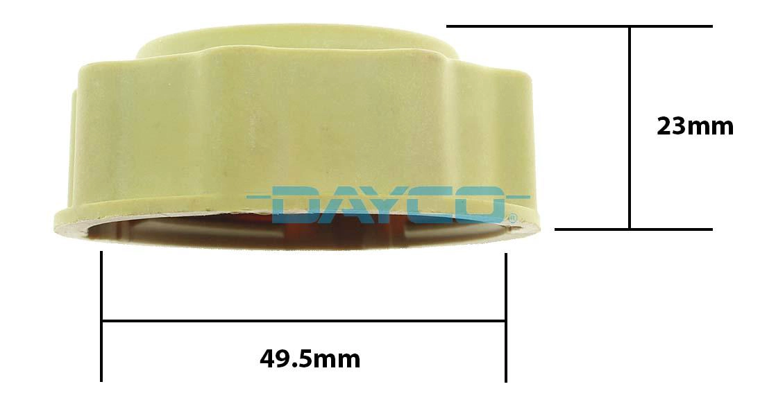 Bouchon, réservoir de liquide de refroidissement DAYCO-AU DRC022