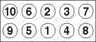 Jeu de boulons de culasse de cylindre GOETZE 22-26011B