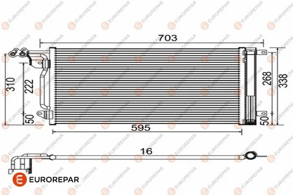 Condenseur, climatisation EUROREPAR 1618099680