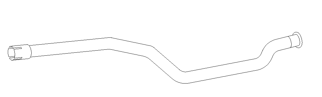 Tuyau d'échappement Vellerand 14762