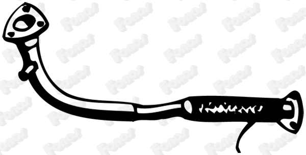 Tuyau d'échappement FONOS 315169