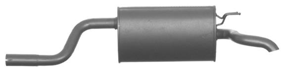 Silencieux arrière VEGAZ GmbH FTS-254IMA