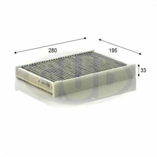 Filtre, air de l'habitacle G.U.D. GCF2733C