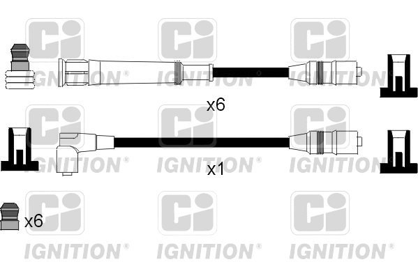 Kit de câbles d'allumage QUINTON HAZELL XC776