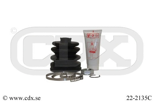 Jeu de joints-soufflets, arbre de commande CDX 22-2135C