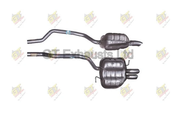 Silencieux arrière GT Exhausts GVW759