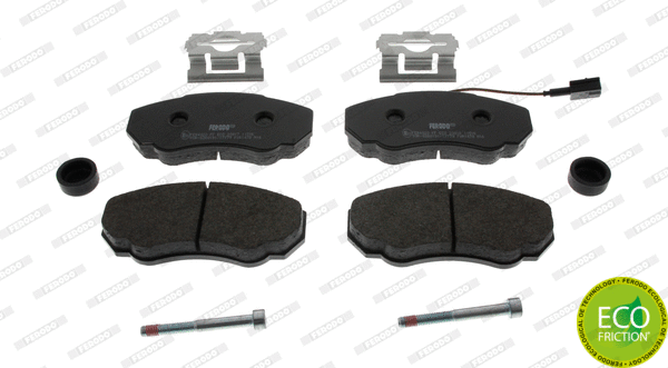 Kit de plaquettes de frein, frein à disque FERODO FVR1478