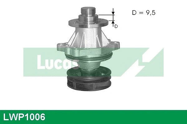 Pompe à eau, refroidissement du moteur LUCAS LWP1006