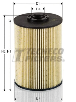 Filtre à carburant TECNECO FILTERS GS0932E