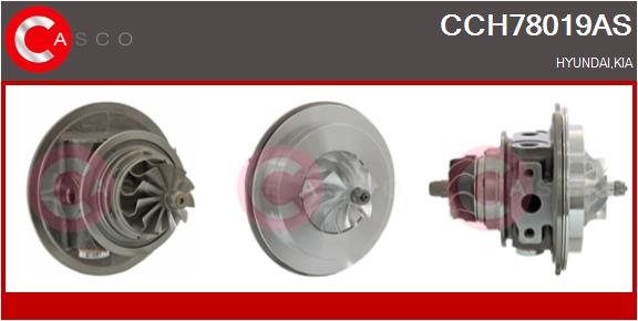 Groupe carter, turbocompresseur CASCO CCH78019AS