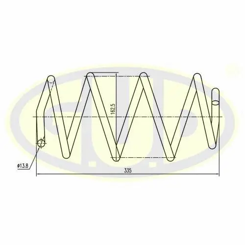 Ressort de suspension G.U.D. GCS037263