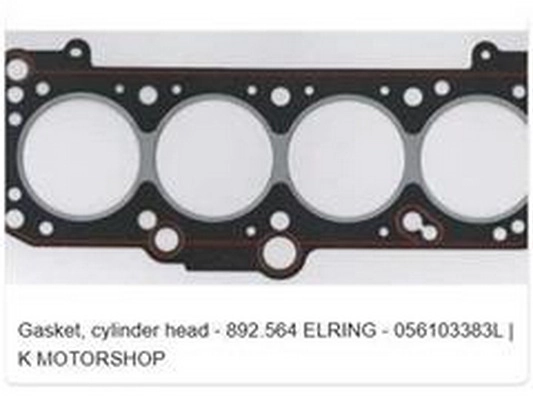 Joint, culasse ZPY 056103383L