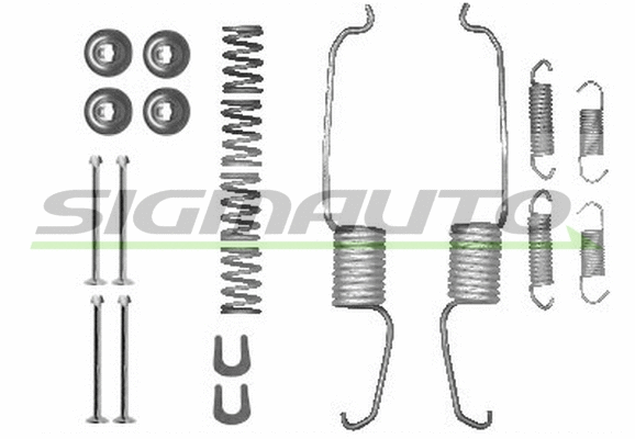Kit d'accessoires, mâchoire de frein SIGMAUTO SK0853