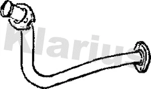 Tuyau d'échappement KLARIUS 301361