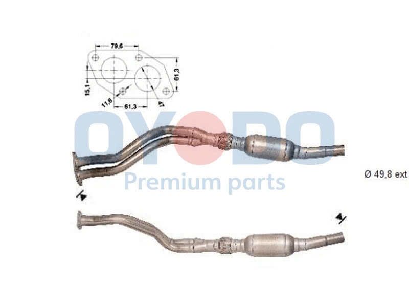 Catalyseur Oyodo 10N0066-OYO