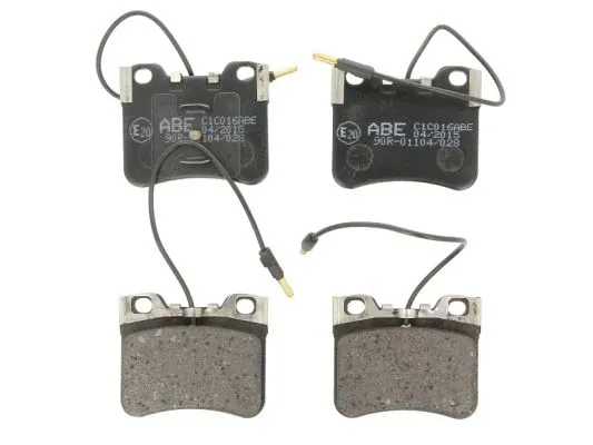 Kit de plaquettes de frein, frein à disque ABE C1C016ABE