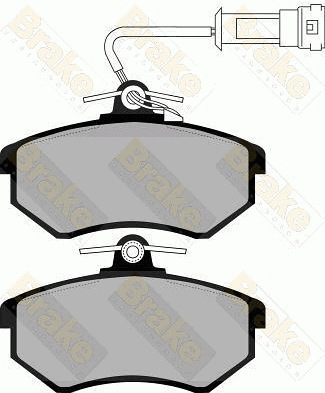 Kit de plaquettes de frein, frein à disque Brake ENGINEERING PA870