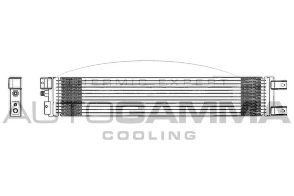 Condenseur, climatisation AUTOGAMMA 102624