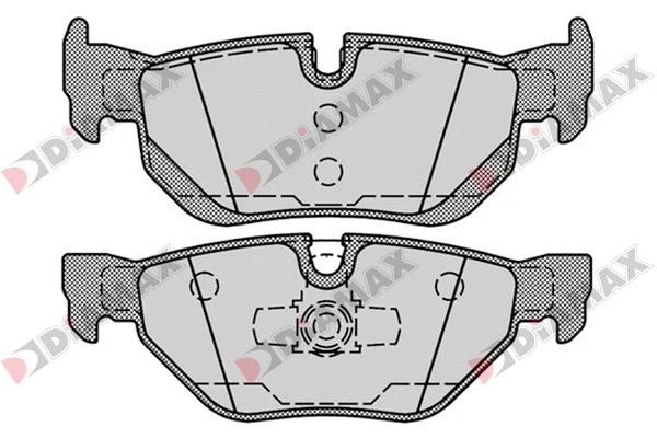 Kit de plaquettes de frein, frein à disque DIAMAX N09195