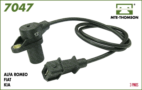 Capteur d'angle, vilebrequin MTE-THOMSON 7047