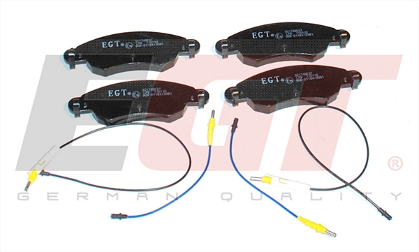 Kit de plaquettes de frein, frein à disque EGT 321749EGT