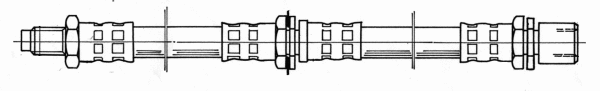 Flexible de frein CEF 510864