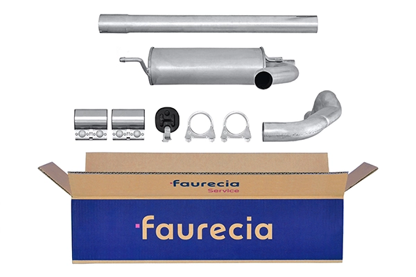 Silencieux avant HELLA 8LB 366 022-891