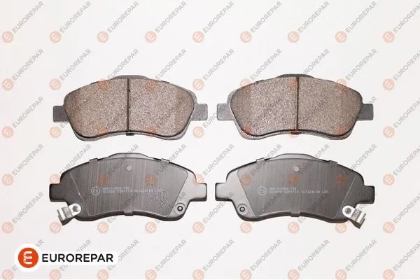 Kit de plaquettes de frein, frein à disque EUROREPAR 1617263480