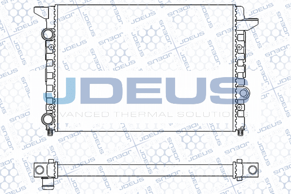 Radiateur, refroidissement du moteur JDEUS M-0300030