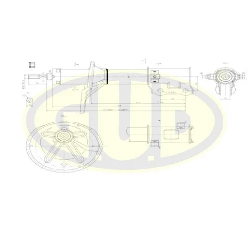 Amortisseur G.U.D. GSA333206