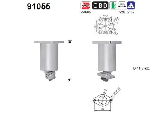 Catalyseur AS 91055