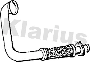 Tuyau d'échappement KLARIUS 130205