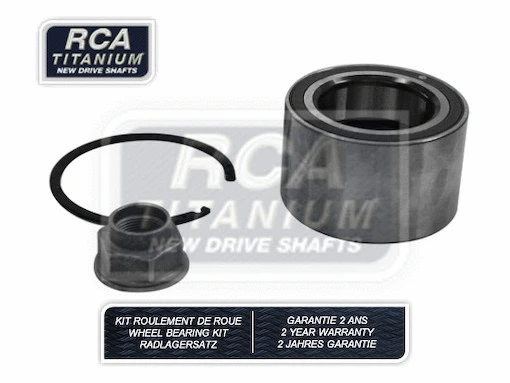 Kit de roulements de roue RCA FRANCE RCAK1307